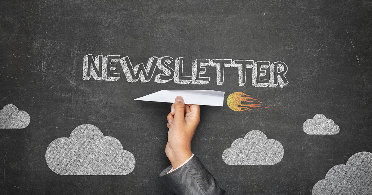 Image: Creating a newsletter – it all depends on the content